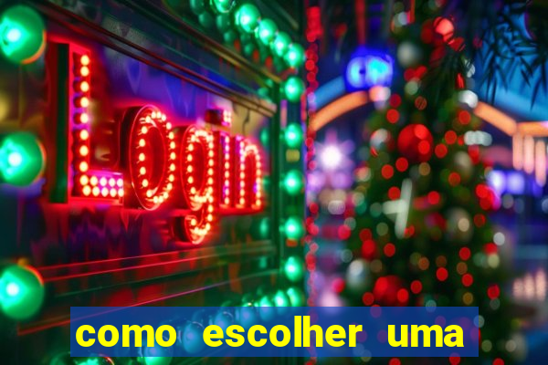 como escolher uma boa cartela de bingo